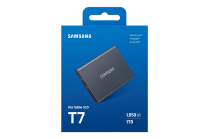 Samsung Portable SSD T7 Externe SSD 1TB Grau MU-PC1T0T/WW