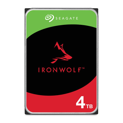 Seagate IronWolf 4TB NAS-Festplatte, 3.5 Zoll, SATA 6Gb/s, 5400 U/min