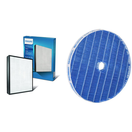 Philips Series 2000 NanoProtect Filter & Befeuchtungselement: Weiß-graues Modul, filtert und befeuchtet die Luft.