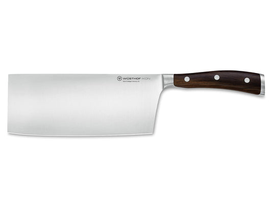 WÜSTHOF Ikon Chinesisches Kochmesser 18 cm - Schwarz