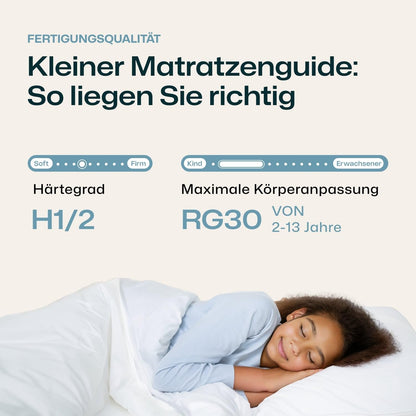 RAVENSBERGER Softwelle Kinder- & Jugendmatratze - H1/H2 100x200 cm