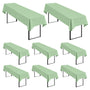 Biertischhussen Salbeigrün 8er-Set Universal für 50/70cm Biertische. 8 salbeigrüne Hussen für 50/70cm Biertische.