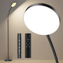 ANTENLICHT NOVA LED-Stehlampe dimmbar mit Fernbedienung, 18 W, schwarz