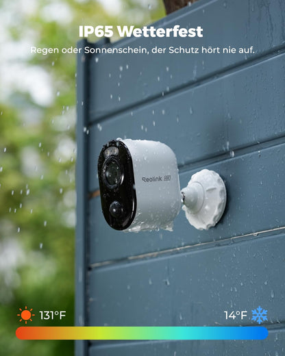 Reolink Argus 3 Ultra 4K Überwachungskamera mit Solarpanel