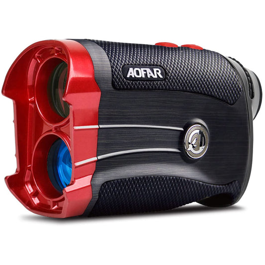 AOFAR GX-2S Golf Entfernungsmesser – Weiss mit Slope On/Off