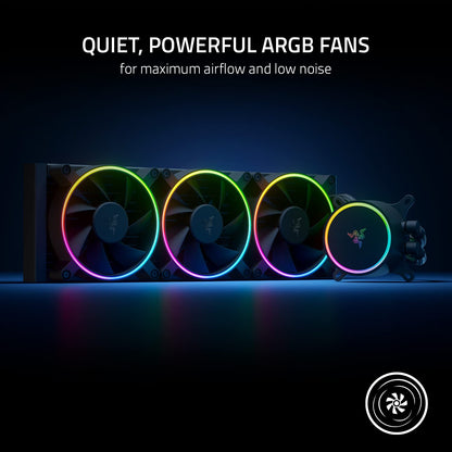 Razer Hanbo Chroma RGB AIO CPU Flüssigkühler - 240mm Schwarz