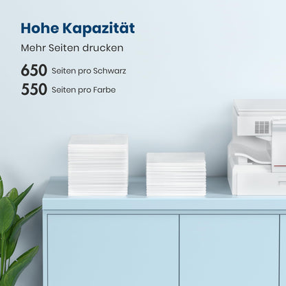 Washope PG-560XL CL-561XL Tintenpatronen Multipack für Canon Pixma
