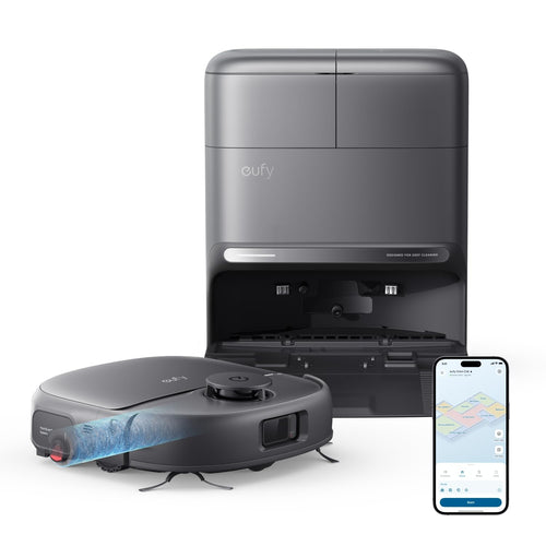 eufy Saug- und Wischroboter C28 5-in-1 mit HydroJet-Wischrolle und 5-in-1-Reinigungsstation