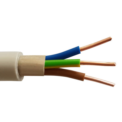 M&G Techno NYM-J 3x2,5 mm² Mantelleitung Feuchtraumkabel 20 m Kupfer