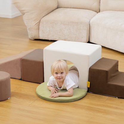 BanaSuper Schaumstoff Kletterblöcke Set XXL - Grau