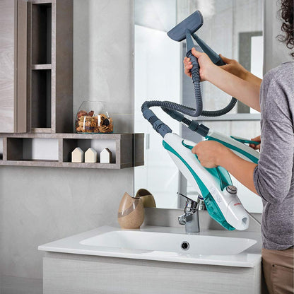 Polti Vaporetto SV450 Dampfbesen - Dampfreiniger Weiss-Grün