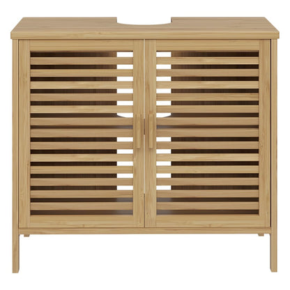 Bellamio Newa Waschbeckenunterschrank – Bambus 60 cm