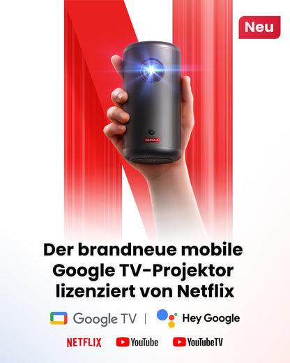 Nebula Capsule3 Mini Beamer – 1080p Smart Projektor GTV