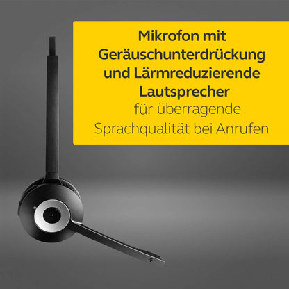 Jabra Pro 920 DECT Headset - Mono, Schwarz
