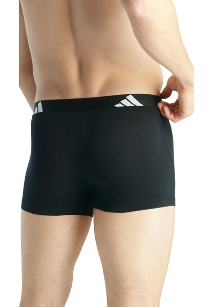adidas Trunk Active Flex Cotton Herren-Boxershorts 5er-Pack Schwarz XL