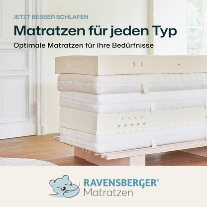 RAVENSBERGER Softwelle Kinder- und Jugendmatratze H1/H2 120x200 cm