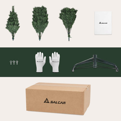 SALCAR Künstlicher Weihnachtsbaum 210 cm Kunsttannenbaum