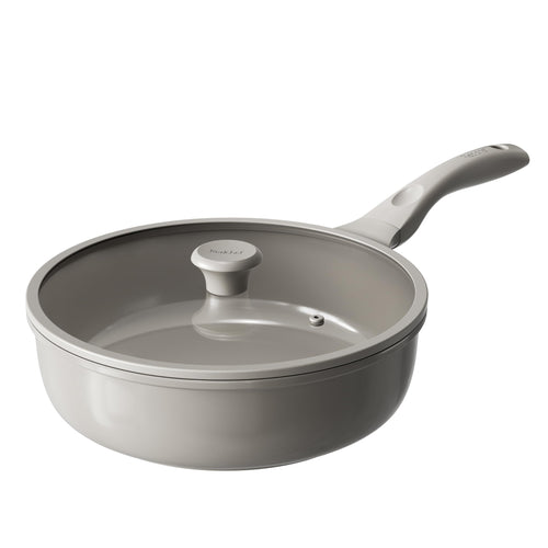 Redchef Keramik Pfanne – 28cm mit Deckel Induktion Antihaft