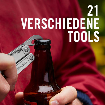 Leatherman Surge Strapazierfähiges Multi-Tool mit Klingen – Schwarz