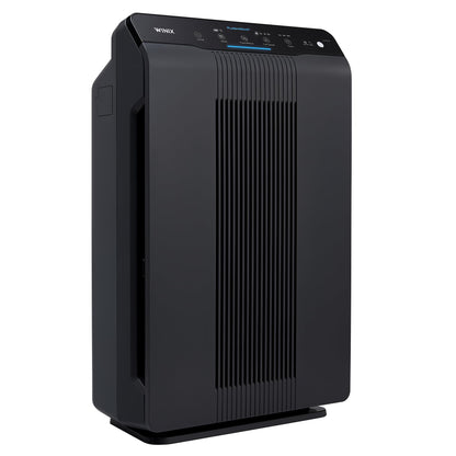 Winix 5500-2 Luftreiniger mit H13-HEPA-Filter für Allergiker, Schwarz
