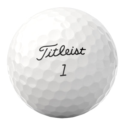 Titleist Pro V1 Golfbälle – 12er Pack weiss Spielnummern #1-4