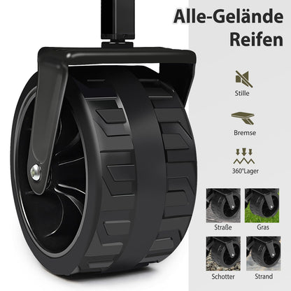 Sekey Bollerwagen Klassisch 3017 Faltbar Schwerlast - Olivgrün