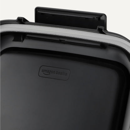 Amazon Basics Tierfutterbehälter 2er-Set mit Schaufel und Rollen