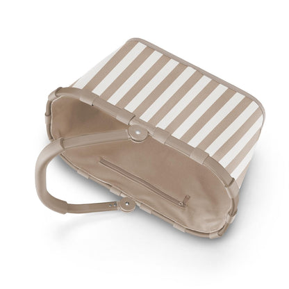 reisenthel carrybag summerstripes coffee Einkaufskorb 22 l