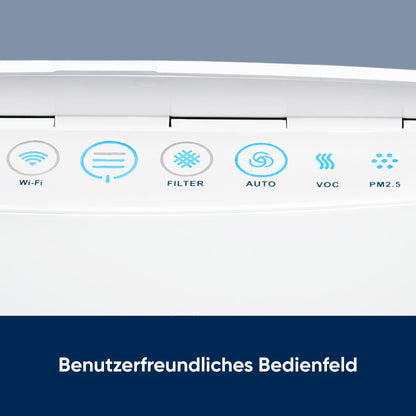 BLUEAIR Classic 205 Luftreiniger 52m² HEPA-Silent - Weiss