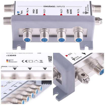 DUR-line MS 5/8 G-HQ SAT Multischalter - 8 Teilnehmer