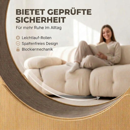 noviclass Katzenlaufrad Baghira XXL 132 cm Weiss für grosse Katzen