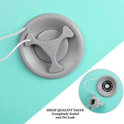 FBSPORT Aufblasbare Air Roll Gymnastikzylinder - 100x60cm