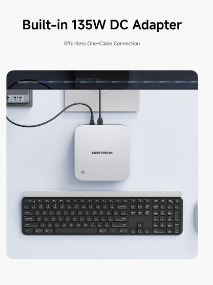 MINIS FORUM AI X1 Pro Mini PC - Ryzen AI 9 HX370, 96GB/2TB