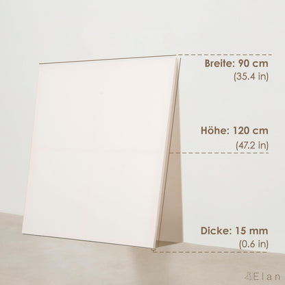 Elan Keilrahmen Leinwand – 90x120 cm 3er Set Baumwolle