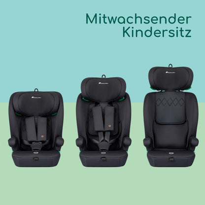 Bebeconfort Ever i-Safe Kindersitz 76-150cm - Full Black