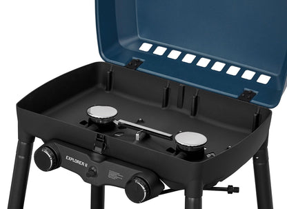 Enders Camping Gasgrill Explorer II – Blau 2 Brenner #2104