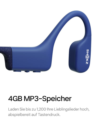 SHOKZ OpenSwim wasserdichte Sport Kopfhörer MP3-Player