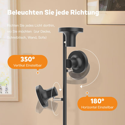 SIBRILLE Stehlampe LED Deckenfluter Dimmbar - CCT 36W