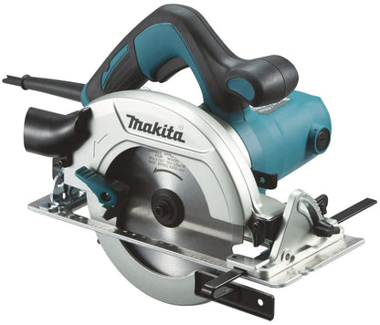 Makita HS6601J Handkreissäge - 64mm, 1050W, MAKPAC. Kompakte blau-schwarze Kreissäge für präzise Holzschnitte.