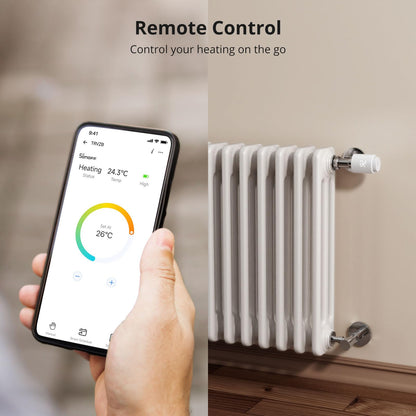 SONOFF TRVZB Smart Heizkörperthermostat Zigbee 2er-Set mit App