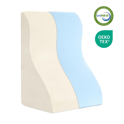 NOFFA Lesekissen Ergonomisches Keilkissen – Memory Schaum