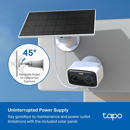 Tapo C400 KIT Solar Überwachungskamera mit 1080p und Farbnachtsicht