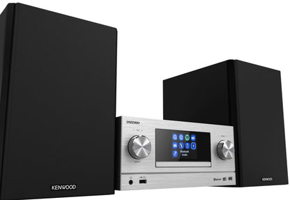 Kenwood M-9000S-S Smart Micro Hi-Fi Internetradio DAB+ - Silber