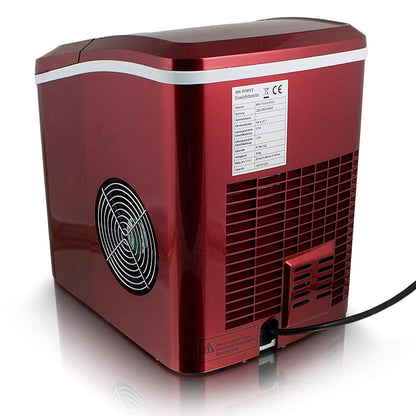 Klarstein Kühlfix 2000 Eiswürfelmaschine – Rot