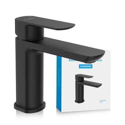 Bächlein Mizarela Badarmatur – Matt Schwarz, flacher Auslauf