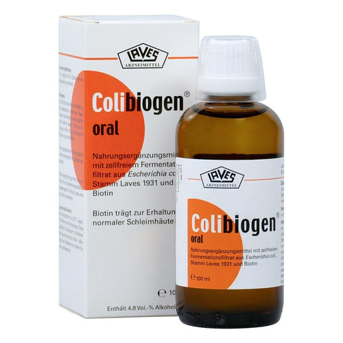 Laves Colibiogen oral Lösung, Nahrungsergänzung mit Biotin, 100 ml, bei Reizdarmsyndrom
