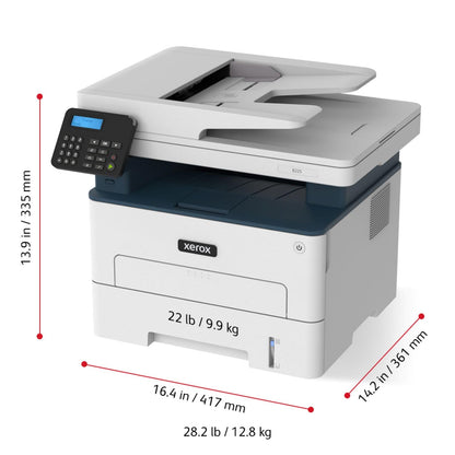 Xerox B225dni - A4 WLAN Laser Multifunktionsdrucker Schwarzweiss Duplex