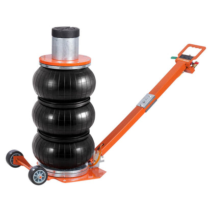 VEVOR Pneumatischer Wagenheber 3 t mit verstellbarem Griff ZG-C+, Gummiauflage und Nylonräder