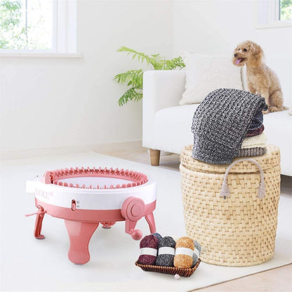 MIAOKE Express 48 Nadeln Rundstrickmaschine – grosse Grösse Doppelstrick