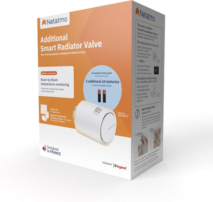 Netatmo Smartes Heizkörperthermostat WLAN Zusatzmodul - NAV-AMZ